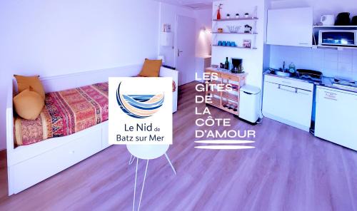 Batz-sur-Mer Apartment | LE NID DE BATZ SUR MER-Studio-Les Gîtes de la Côte d'Amour