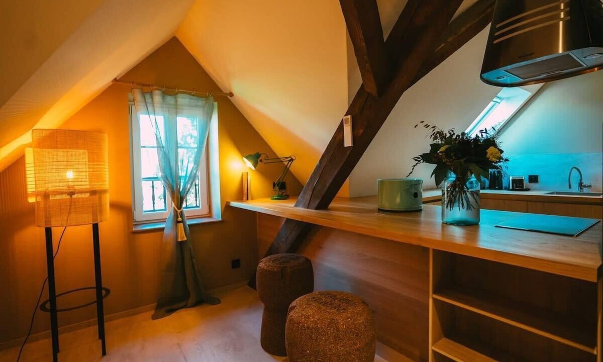 Guebwiller Apartment | Le Nid I Charming one-roomed flat