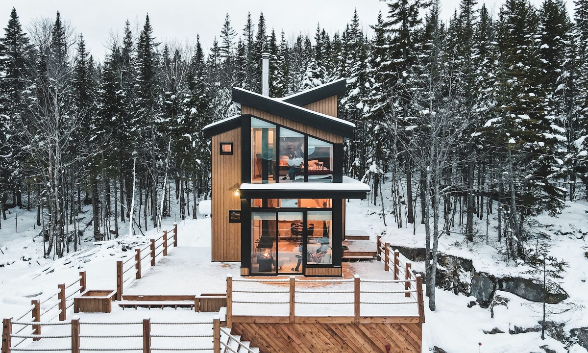 Lac Beauport Cabin | Le Panörama - Tiny house in Nature (CITQ : 303363)