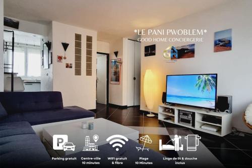 Rosendael Apartment | *Le Pani Pwoblem* Plage & Centre