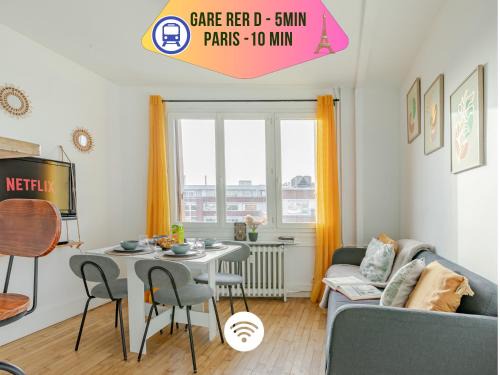 Maisons-Alfort Apartment | Le Panoramique, City-Center, vue dégagée - confort
