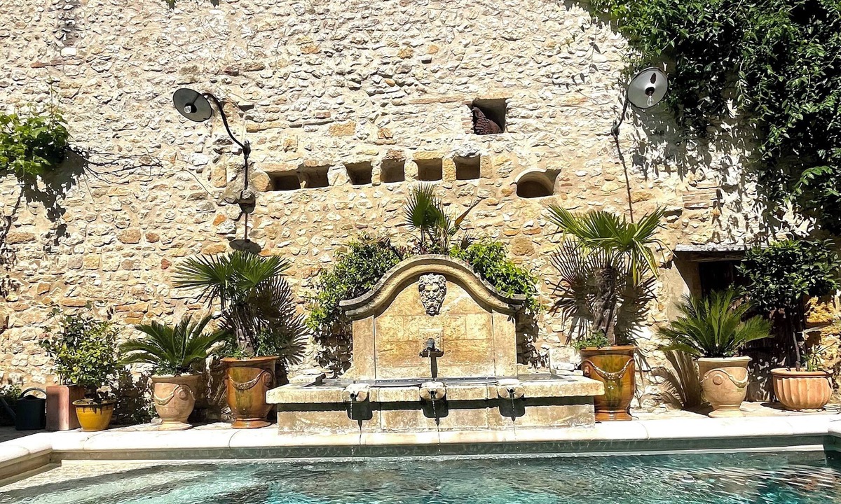 Collias House | Le patio de Collias