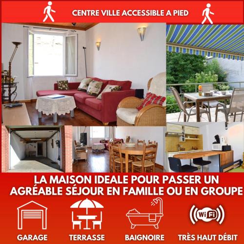 Albi House | Le pavillon de Papy et Mamie - Garage - Terrasse - Proche centre