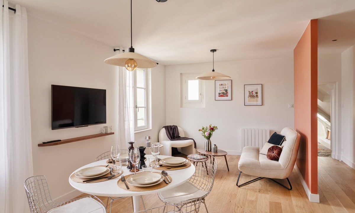 Nord-Saint-Martin Apartment | Le Perchoir - Appt Rennes parking privé