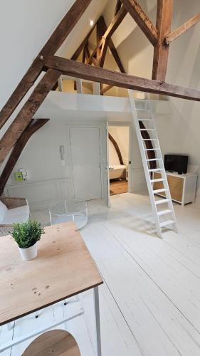 Arras Apartment | Le perchoir, studio avec mezzanine