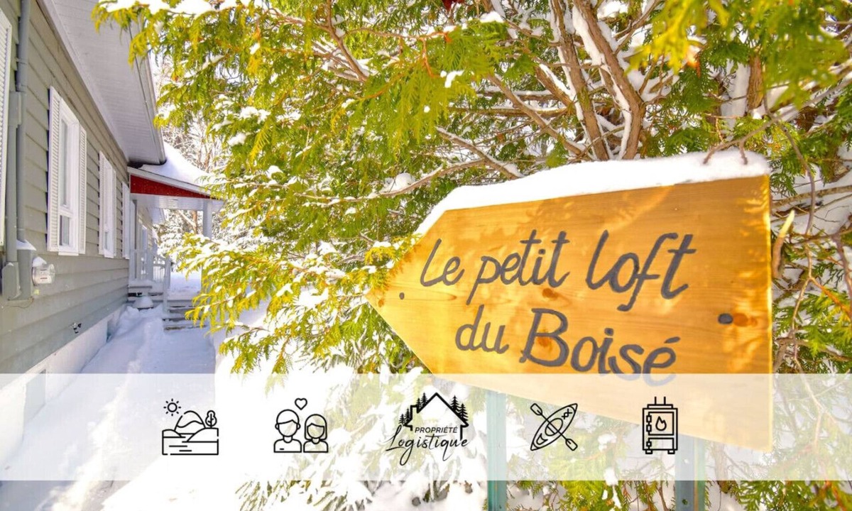 Saint Donat House | Le Petit Loft du boisé - Nature et ski