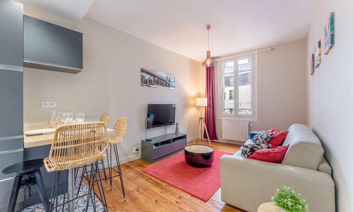 Decre-Cathedrale Apartment | Le Petit Bacchus - au cœur de Nantes