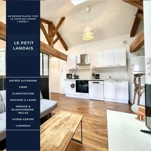 Mont-de-Marsan Apartment | Le Petit Landais - Chaleureux - Clim - Central
