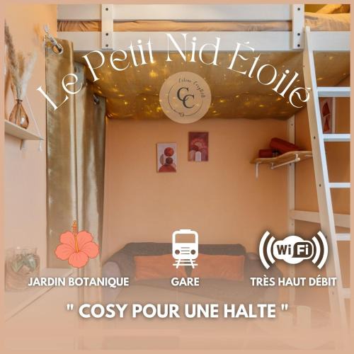 Evreux Apartment | Le petit nid étoilé - Gare, Jardin botanique, Wifi