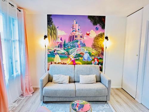 Bailly-Romainvilliers Apartment | Le petit Royaume des princesses 14 min Disneyland