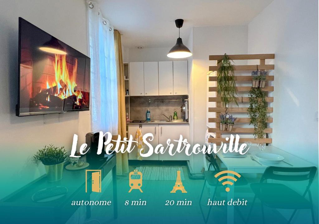 Sartrouville Apartment | Le petit Sartrouville à 20 min de Paris en RER A