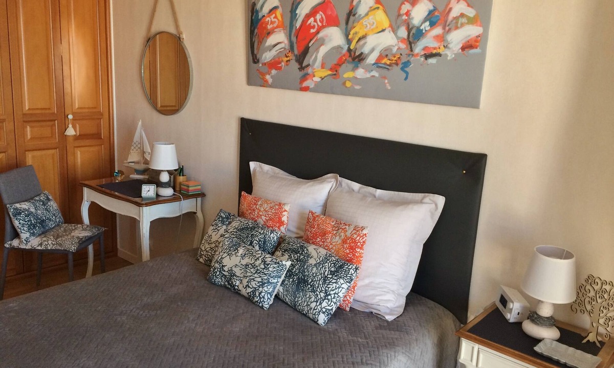 La Chaume Apartment | "Le Pin des Barges" confortable apartment with Ocean View