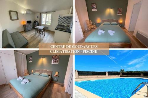 Goudargues Apartment | Le Pitchoun - Clim - Piscine