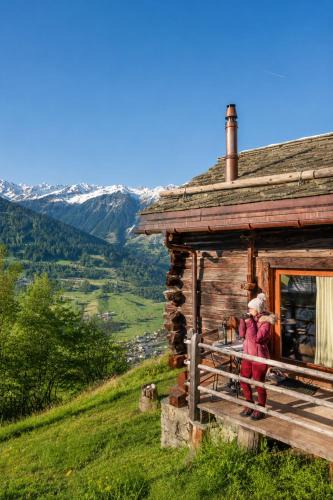 Saint-Martin Ski Chalet | Le Raccard de Louise - Val d'Hérens, Valais