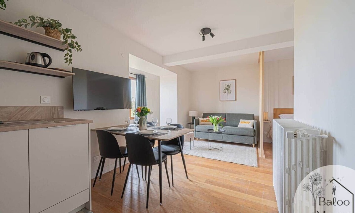 Magny-le-Hongre Apartment | Le Refuge de Bagheera -Charme & Confort Disneyland