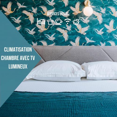 Chateauroux Apartment | Le Refuge de Jules - Close to Hospital - Parking - Air conditioning