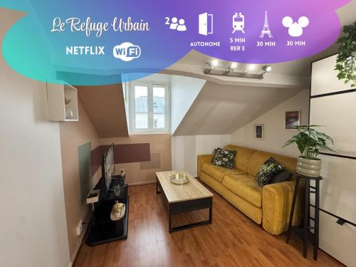 Le Perreux-sur-Marne Apartment | Le Refuge Urbain - Comfy studio near Paris and Disneyland
