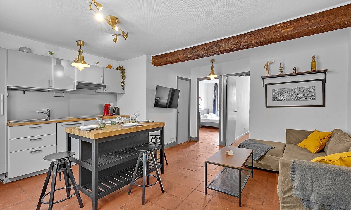 Carmes Apartment | LE REGANS - Charmant appartement en tomette