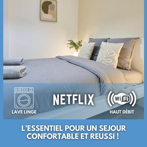 Sallaumines Apartment | Le Relais Grège - Wifi - Close to Highway Connections