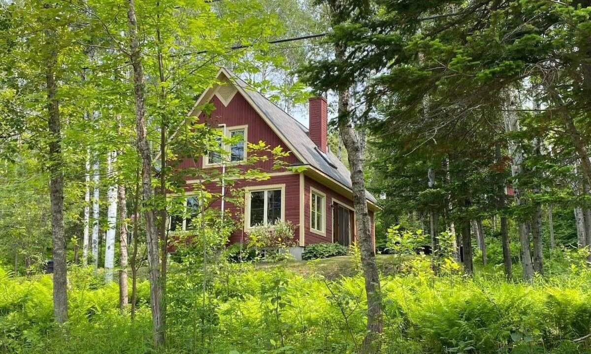 Pohenegamook Ski Chalet | Le Renne Elisabeth - Lake access