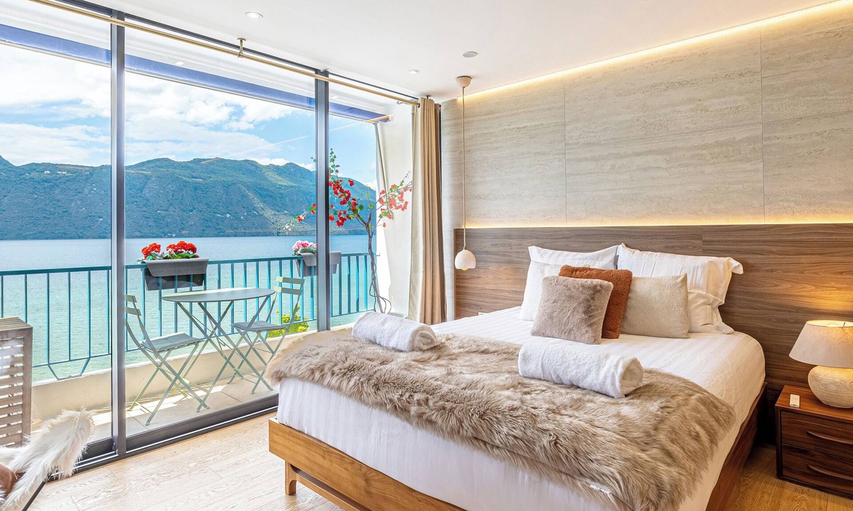 Tresserve Apartment | Le Rivage Alpin - vue lac et spa