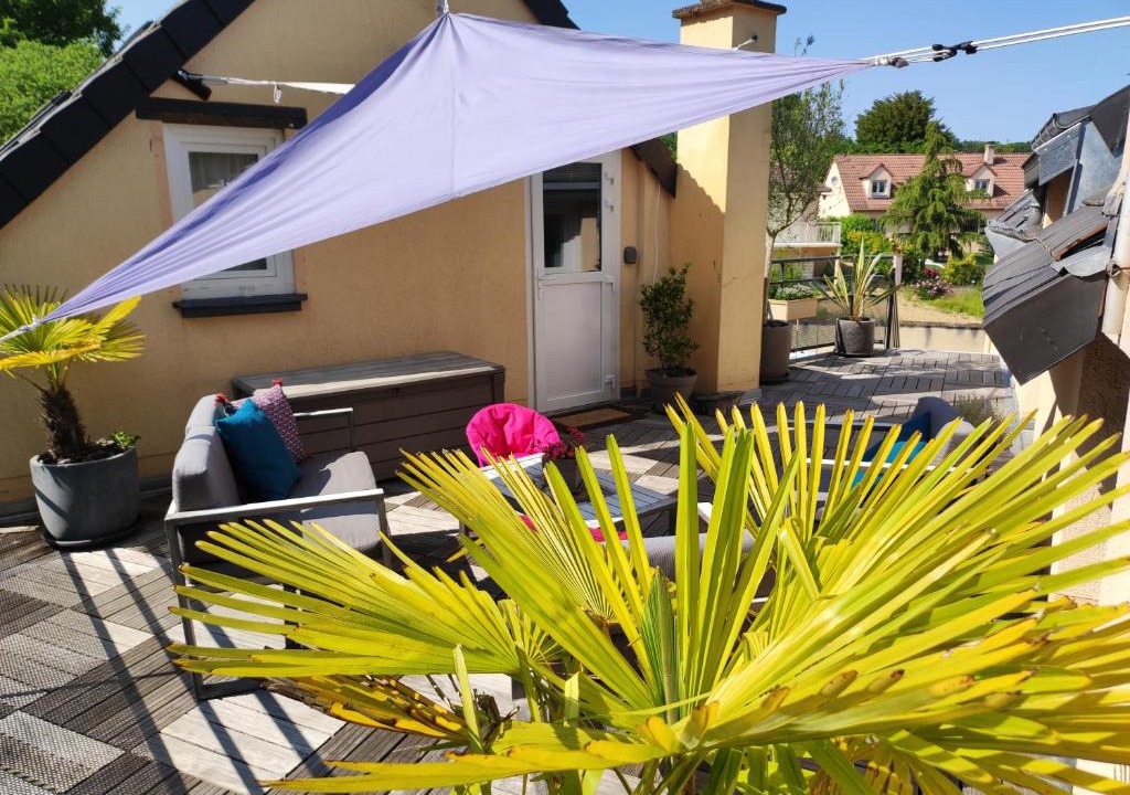 Luisant Apartment | "Le Rooftop de la fontaine" dans cadre verdoyant