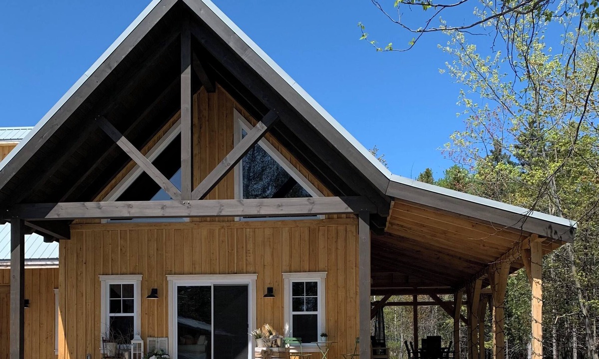 Sacre-Coeur-de-Jesus Ski Chalet | Le Shack de la Veuve, Chalet Rustique en Plein Coeur D'une Érablière