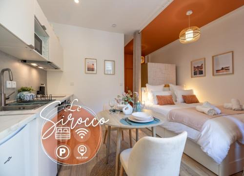 Mazamet Apartment | Le Sirocco - Studio Confort Lit Queen Size