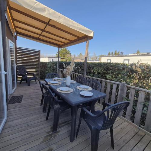 Torreilles-Plage Ski Chalet | Le Solea Piscines et Plage à 150m Camping 5 étoiles Les Dunes