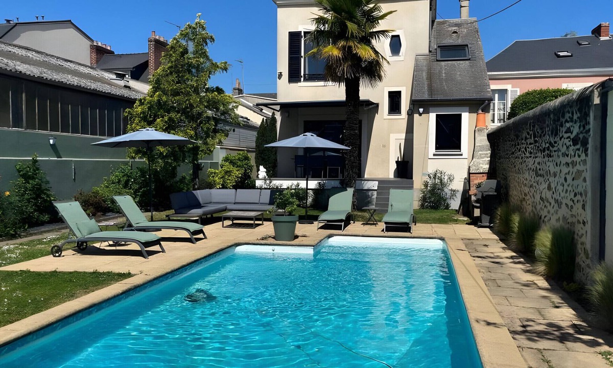 Nord - Gare Villa | Le Somptueux - Piscine - 12p - Rêve au Mans