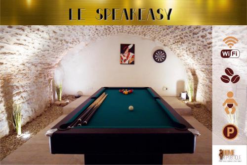 Auxerre House | Le Speakeasy - Maison avec billard