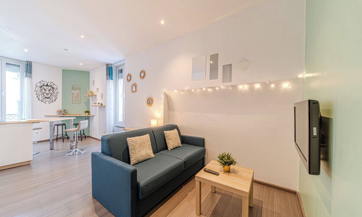 Villette Gare Apartment | Le St Antoine cosy 4 pers Lafayette Part Dieu