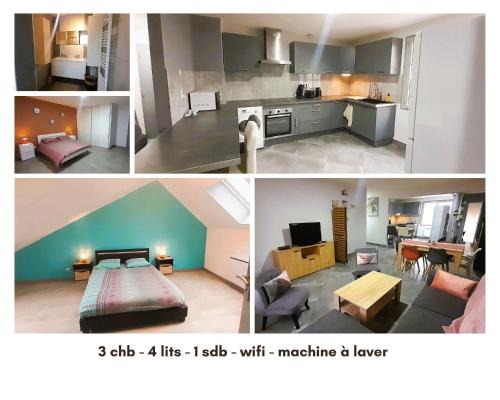 Issoudun Apartment | Le St Roch - appart 6-8 pers - wifi - centre ville