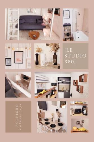 Chasseneuil-du-Poitou Apartment | Le Studio 360 Proche Futuroscope & Arena 1/4 Pers