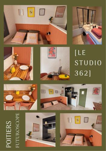 Chasseneuil-du-Poitou Apartment | Le Studio 362 Proche Futuroscope et Arena 1 à 2 Pers