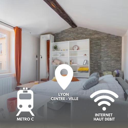 Croix Rousse Apartment | Le Studio Ivry - Lyon Croix Rousse