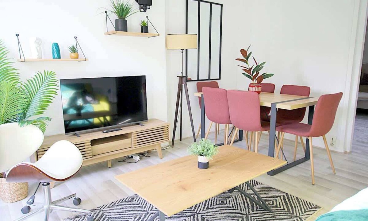 Lens Apartment | Le sublime, wifi, terrasse, Bollaert, 5pers