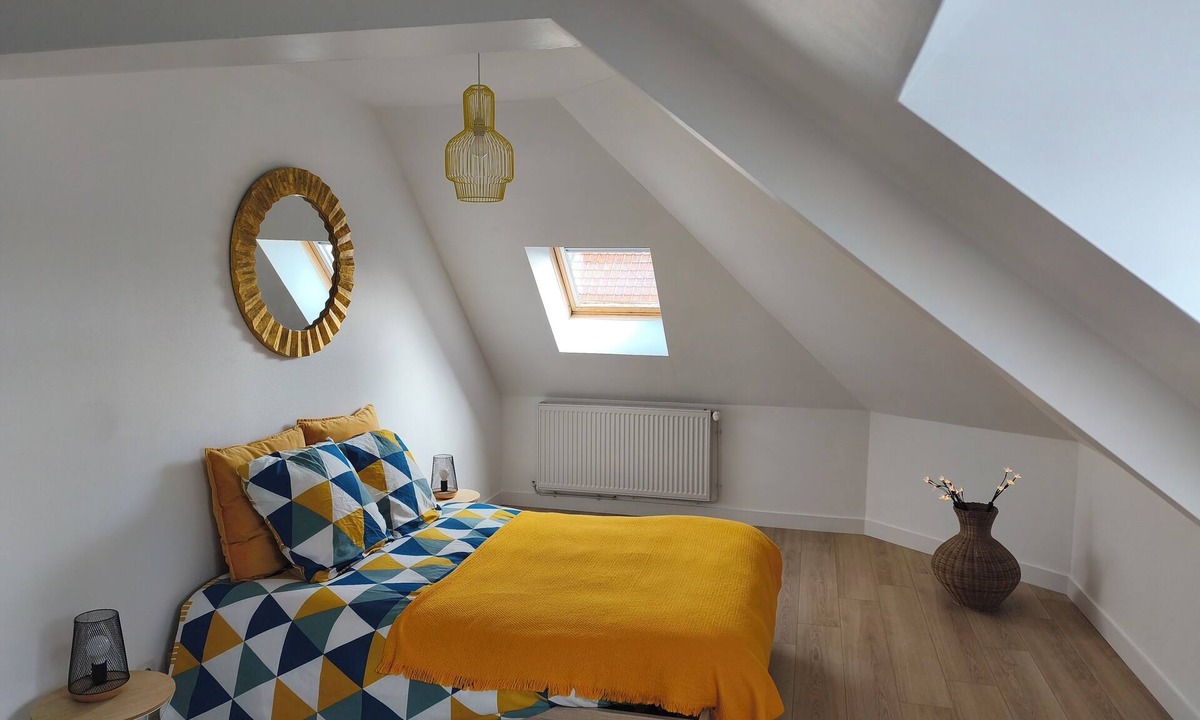 Outreau Apartment | Le Sunny - Spacious, renovated duplex apartment