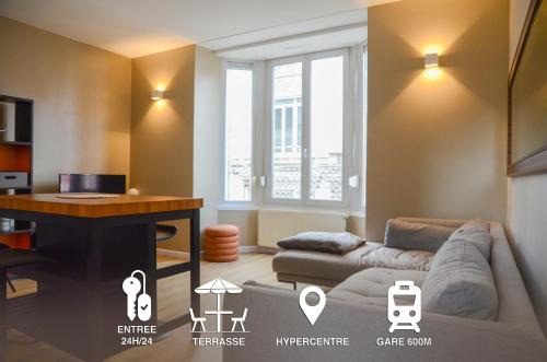 Tourcoing Apartment | Le superbe T2, Centre ville, WIFI, proche Gare , Prox Lille, Terrasse