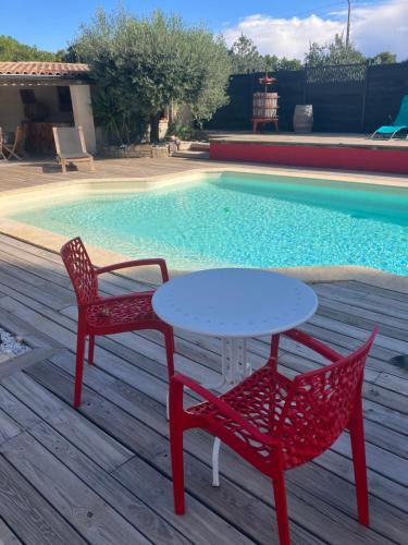 Marsillargues Bed & Breakfast | Le Temps d'une Parenthèse Chambre d'hôte en Camargue wifi piscine Clim