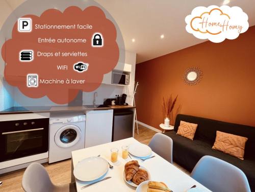 Carhaix-Plouguer Apartment | Le Terra Rossa - Home Homy