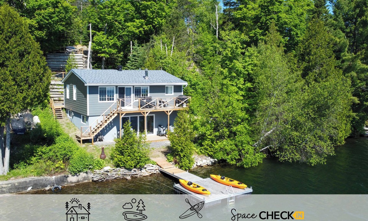 Chertsey Ski Chalet | Le Thémis Lac | Fireplace | Wifi | Pêche | TV | BBQ | AC