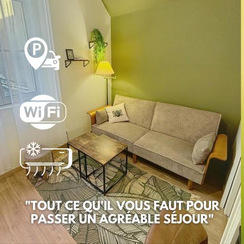 Vendome Apartment | Le Trinity tout confort avec parking privé au centre ville