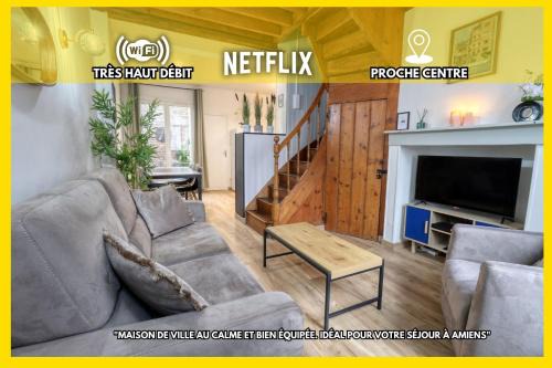 Saint-Honore - Jeanne d'Arc House | Le Triplex Confort I Parking gratuit I Centre Amiens
