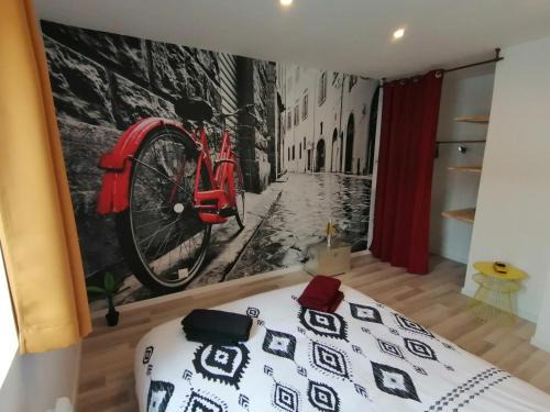 Tonneins Apartment | Le Vélo Vintage, Beau 2 pièces centre ville