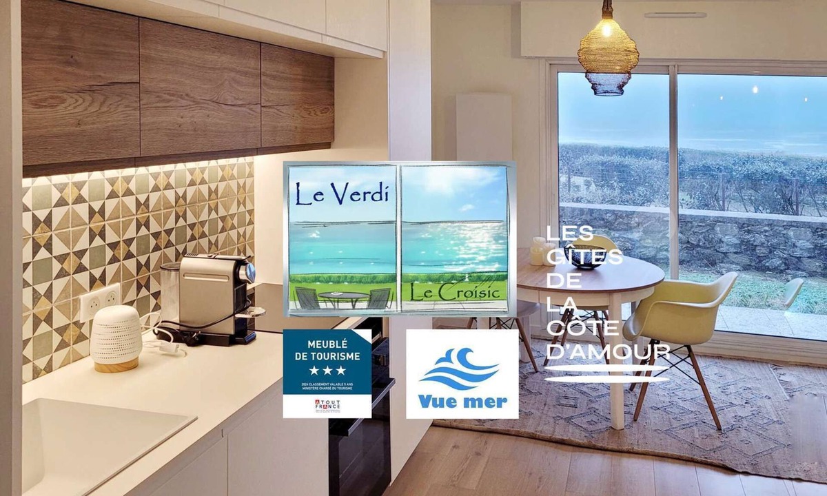 Le Croisic Apartment | Le verdi - Les Gîtes de la Côte d'Amour