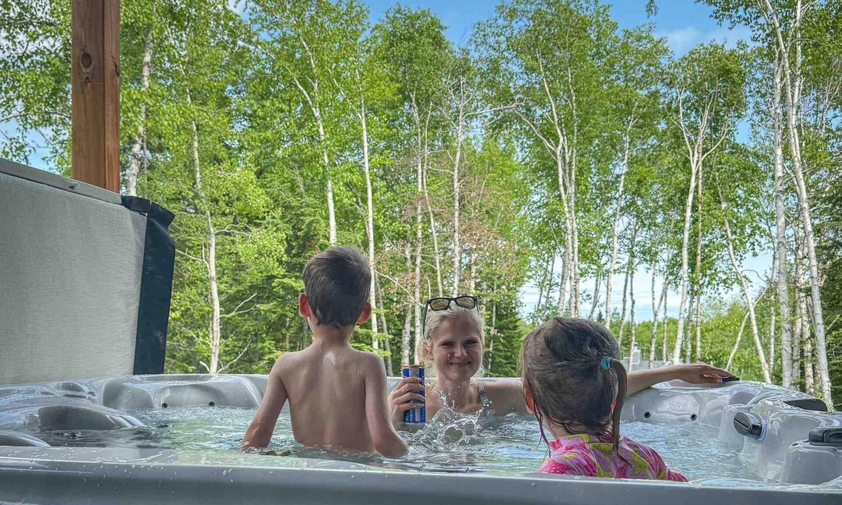 Baie-St-Paul Ski Chalet | Le Verseau 148: Hot Tub, Forest Views & BBQ
