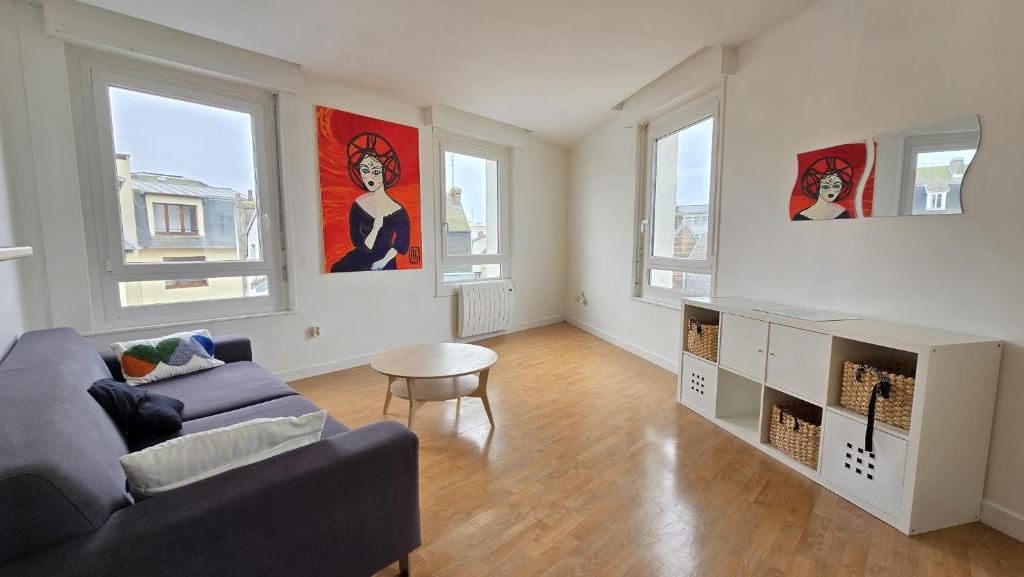 Berck-sur-Mer Apartment | Le Voyageur Coucher de soleil vue mer