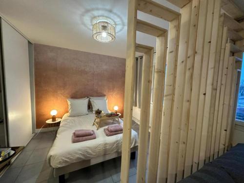 Mons-en-Baroeul Apartment | LeRelaisdOdile - Studio Charmant - Proche Metro - Parking Gratuit - Mons-en-Barœul