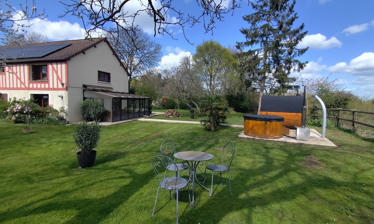 Rouvres House | Les Écrins de La Ronce -Swimming pool-Sauna-Nordic bath